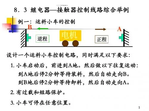 继电器—接触器控制线路综合举例