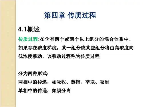 传质与吸收