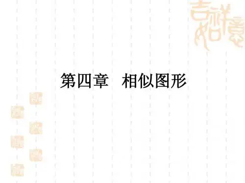 《相似图形》综合复习课件1