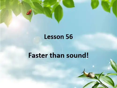 新概念英语第二册Lesson56