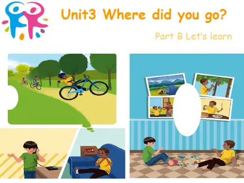 六年级下册英语Unit3 B let's learn
