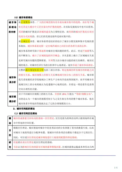 注册城乡规划师 城市规划原理 第6讲 第二章：城市规划的发展及主要理论与实践(三)
