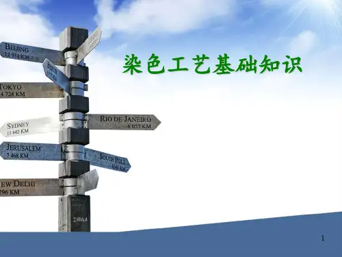 染色工艺基础知识PPT参考课件