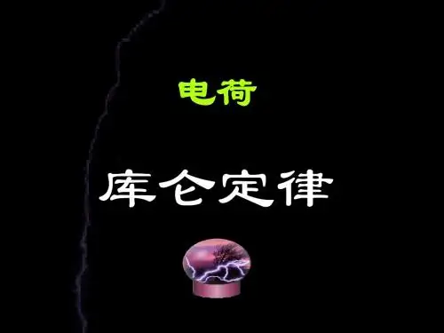 《高三物理库仑定律》PPT课件