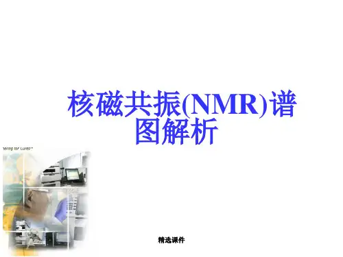 核磁共振谱图解析