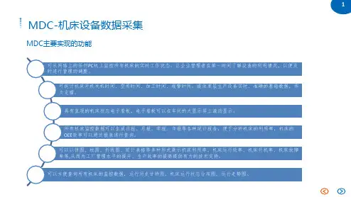 DNC与MDC数据采集解决方案
