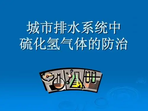 城市排水系统中硫化氢气体的防治