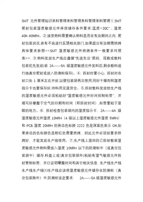 元器件管理
