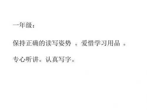 养成良好学习习惯PPT