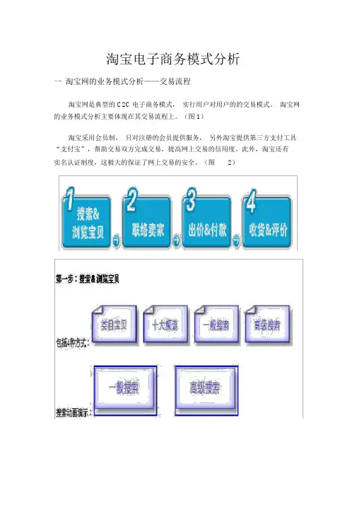 淘宝电子商务模式分析