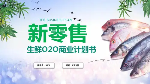 电商生鲜新零售O2O商业计划书PPT