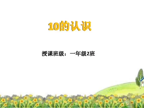 10的认识、 完整版课件PPT