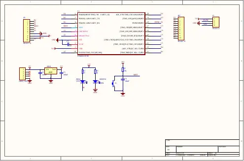 STM8S103F3P6最小系统原理图
