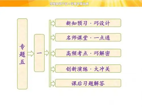 【优质课公开课】人民版历史选修3专题五 一 冷战阴影下的局部“热战”