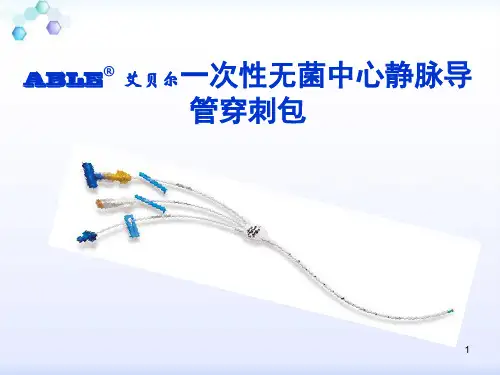 中心静脉导管护理PPT课件