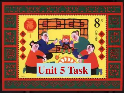 牛津版七年级英语上册unit5 Let’s celebrate Task课件 (共25张PPT)