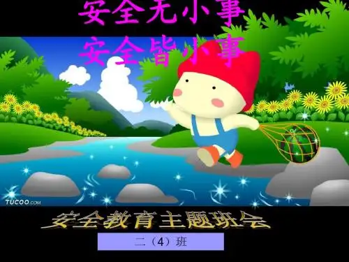 “安全教育”主题班会16