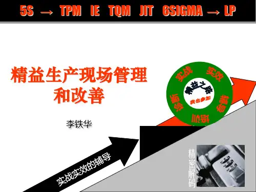 精益生产现场管理和改善(打印稿)