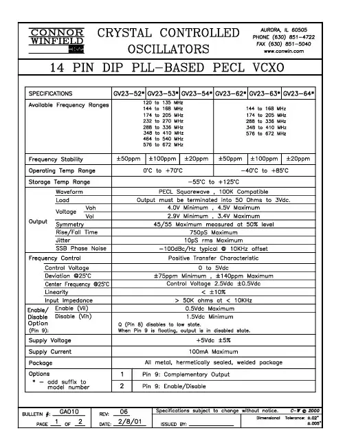 GA23-531中文资料