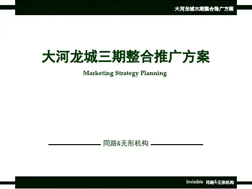 同路无形广告-郑州大河龙城三期别墅项目整合推广方案-110PPT-43M