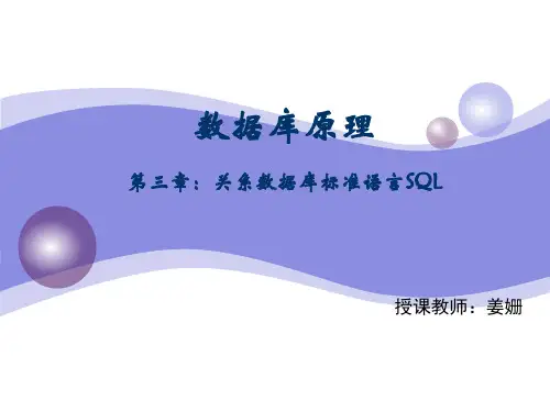 数据库系统概论(王珊第五版)第十一讲