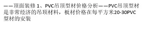 家庭装修材料价格大全报价清单自己核算