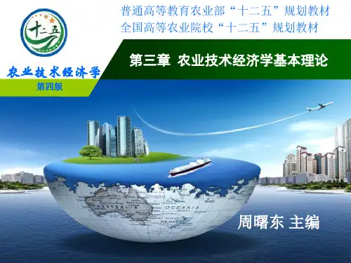 农业技术经济学基本理论