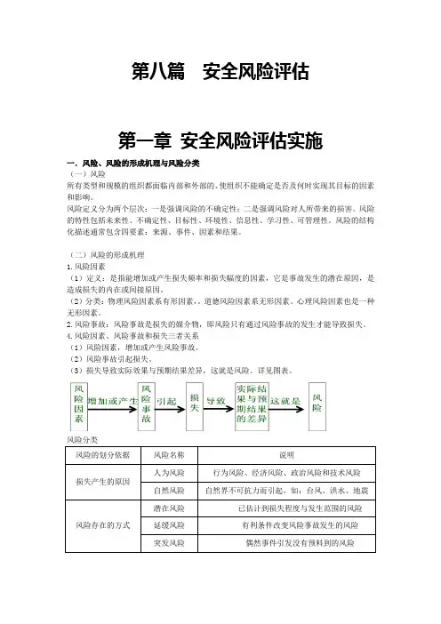安全风险评估