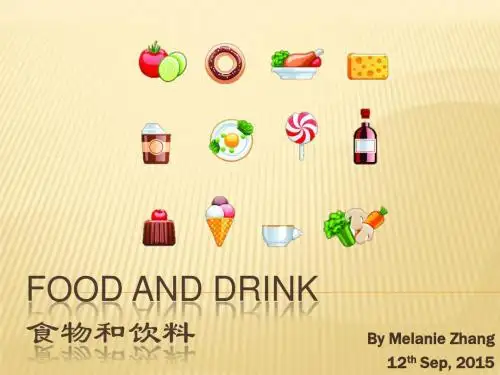 Food and drink
