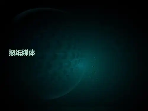 报纸媒体