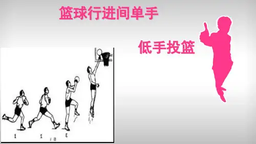 篮球行进间单手低手投篮PPT课件