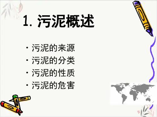 污泥的处理处置课件-PPT