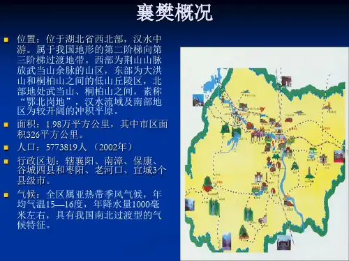 中国历史地理——襄阳