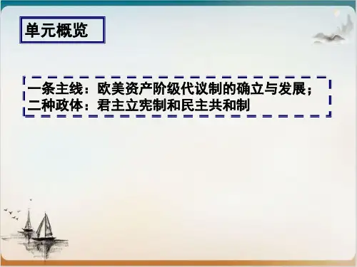 岳麓版-英国的制度创新专家课件