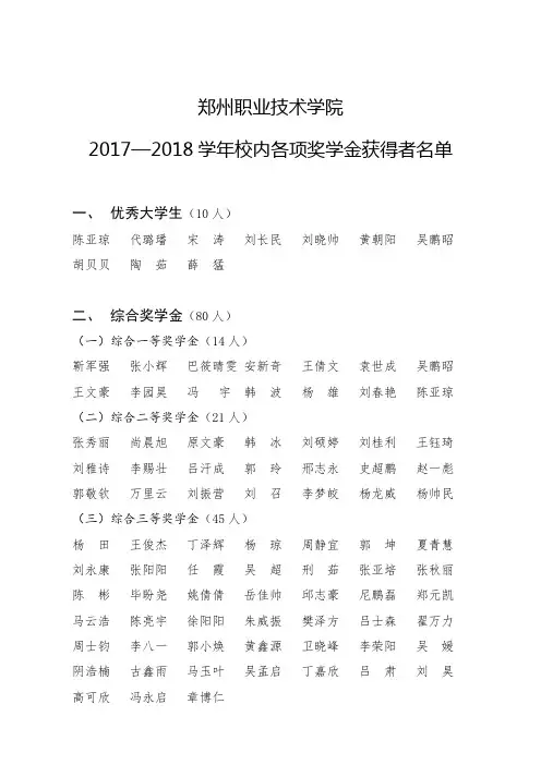 郑州职业技术学院