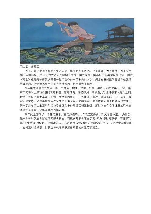 闰土是什么梗
