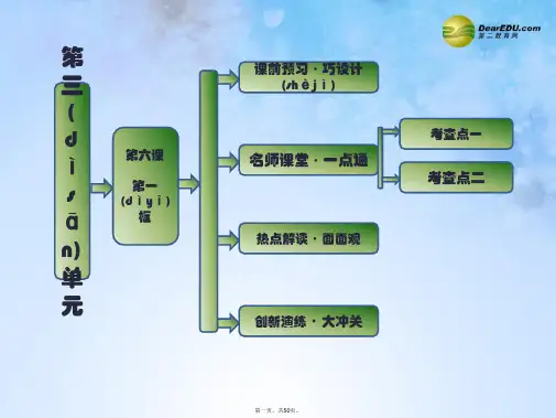 高中政治 3.6.1 源远流长的中华文化课件 新人教版必修3