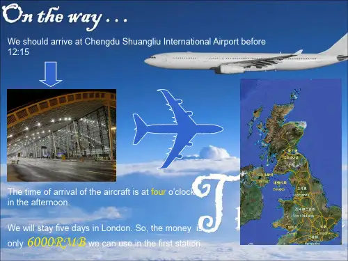旅行规划(英文版)PPT(PPT文档)