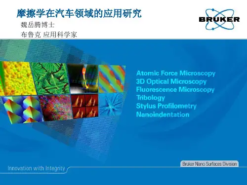 摩擦学在汽车领域的应用研究