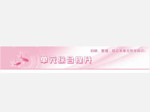 高考政治 总复习 第2单元 为人民服务的政府-单元综合提升 新人教版必修2