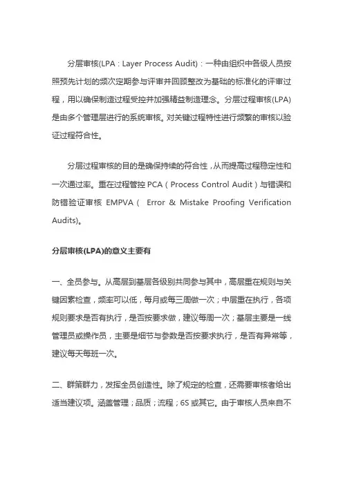 分层审核