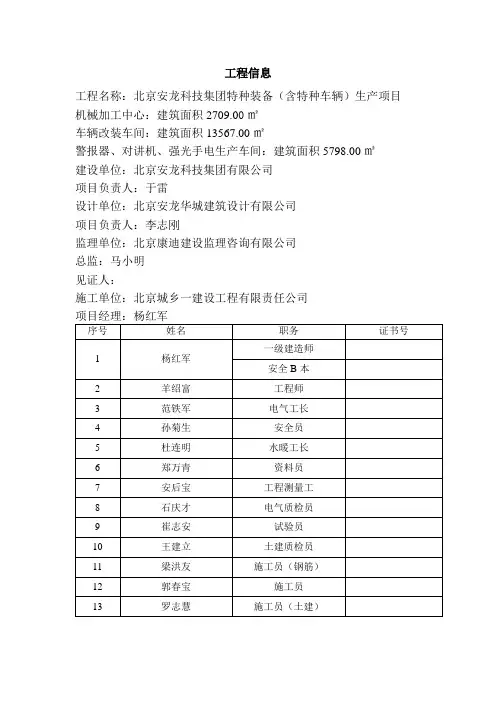 测量标高报验表