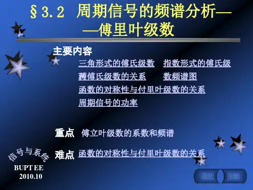 北京邮电大学信号与系统-302-周期信号的频谱分析——傅里叶级数