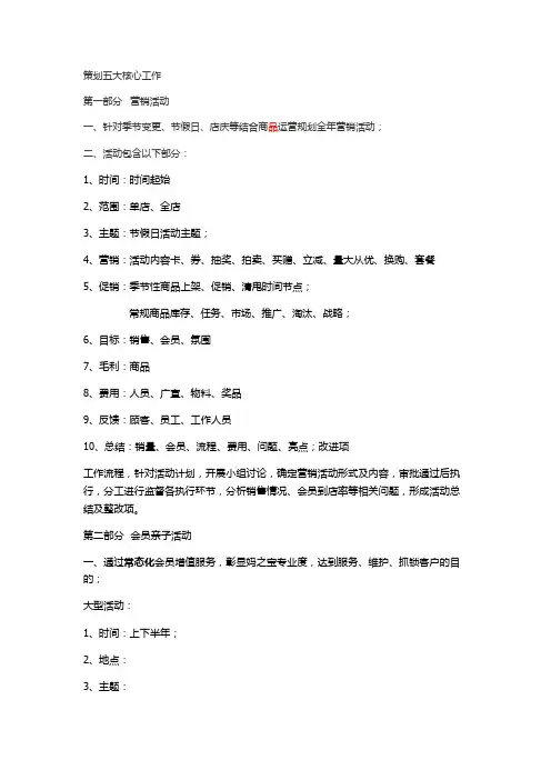 关于16年策划部管理思路的建议