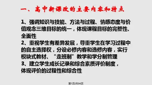 高中地理培训PPT课件