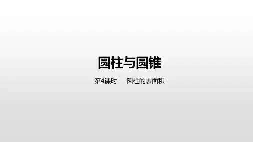 六年级下册数学课件-一圆柱与圆锥第4课时圆柱的表面积2北师大版(2014秋) (共21张PPT)