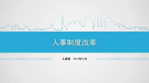 20141117武汉大学人事制度改革方案
