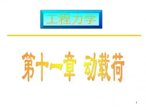 工程力学 动载荷讲解