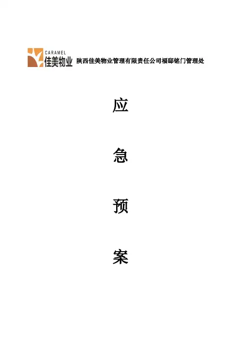 应急预案 2