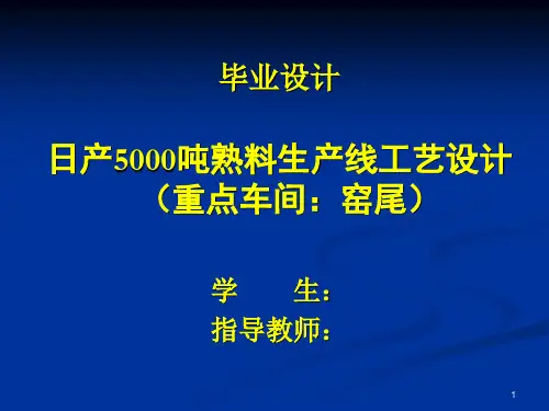 毕业设计(论文)答辩